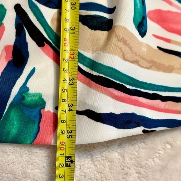 NWT Vince Camuto Dress Size 2 Abstract Watercolor Print Fit & Flare Scuba fabric - Picture 16 of 16